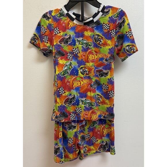 Secret Stock Reserve Hot Wheels Pajamas 4T Rare 2Pc Bamboo Viscose READ - Picture 1 of 5